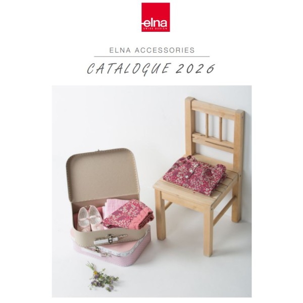 2026 metų Elna priedų katalogas