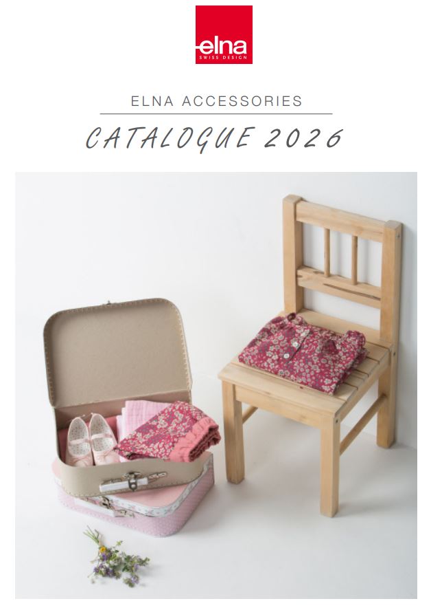 ELNA 2026 Elna priedų katalogas