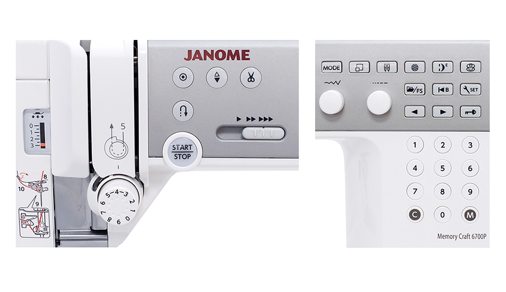JANOME MC6700P
