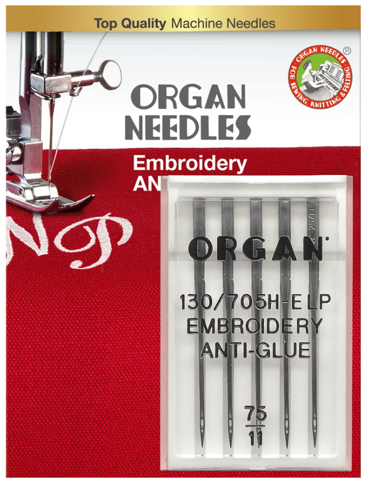 Organ Embroidery Anti-Glue Organ