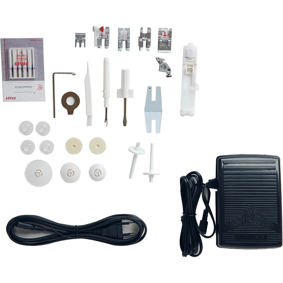 PFAFF creative expect 350 komplekto priedai