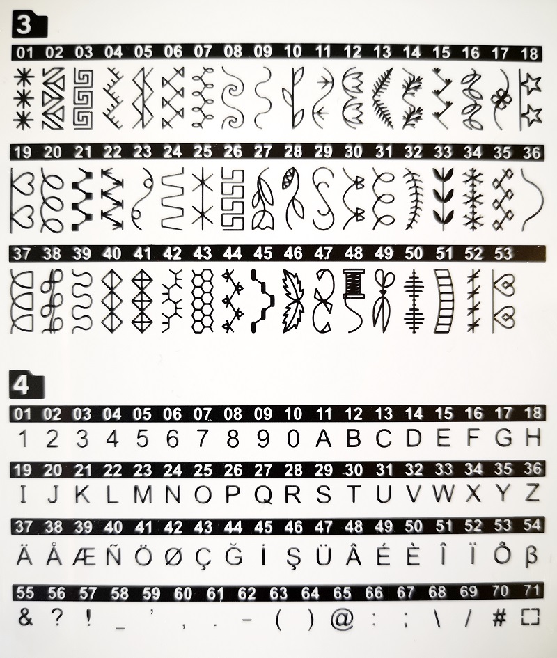 Siūlių pasirinkimas